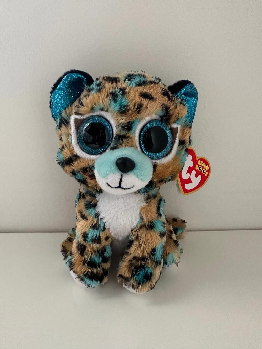 Ty Beanie Boo “Cobalt” the Leopard (6 inch)